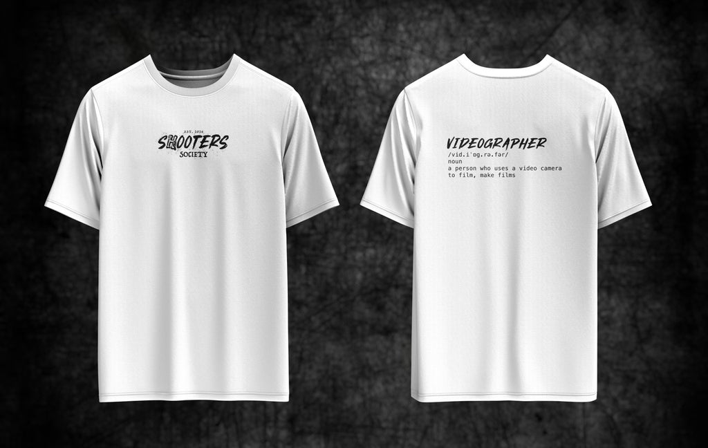 TRICOU ,, VIDEOGRAPHER,,