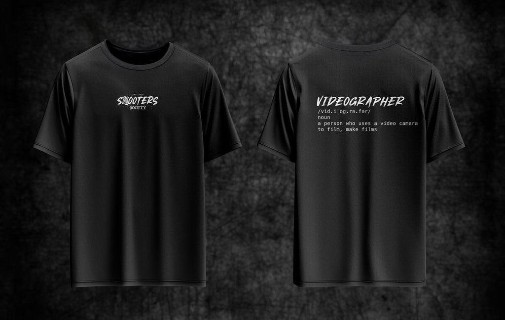 TRICOU ,, VIDEOGRAPHER,,