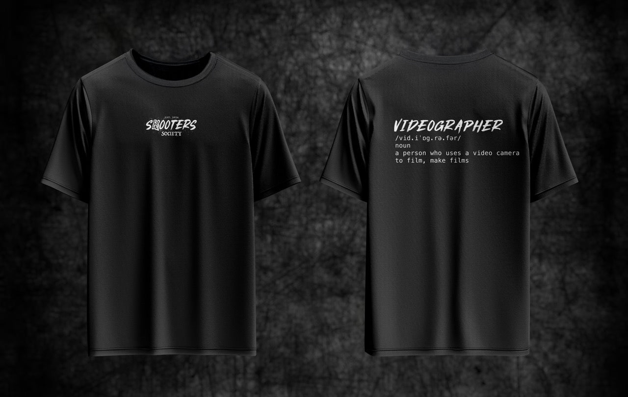 TRICOU ,, VIDEOGRAPHER,,